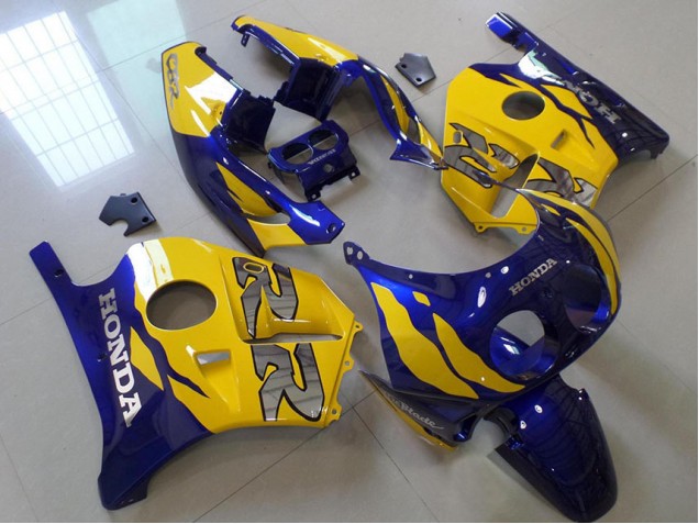 Buy 1991-1998 Blue Yellow Honda CBR250RR MC22 Motor Bike Fairings UK