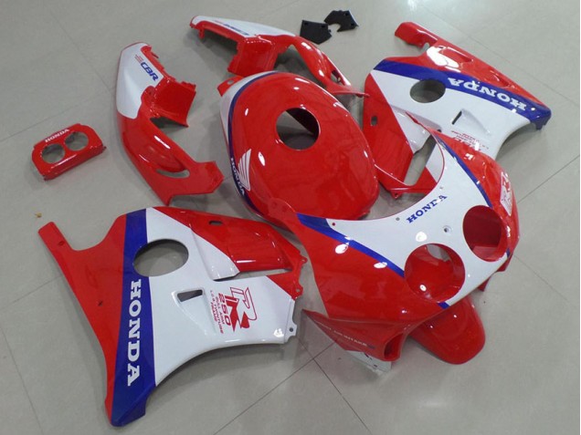 Buy 1991-1998 Blue Red White Honda CBR250RR MC22 Replacement Motorcycle Fairings UK