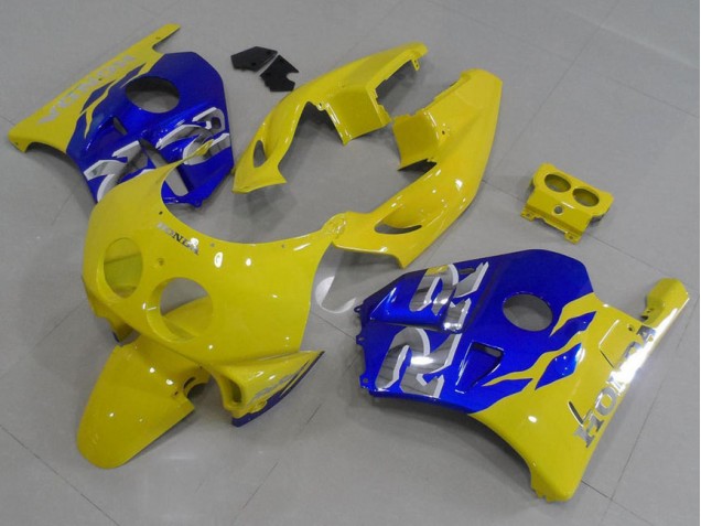 Buy 1991-1998 Yellow Blue Honda CBR250RR MC22 Motorbike Fairing Kits UK