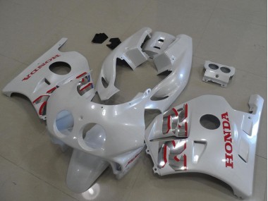 Buy 1991-1998 Pearl White Red Honda CBR250RR MC22 Motorcylce Fairings UK