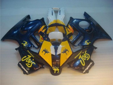 Buy 1995-1998 Blue Yellow Joes Honda CBR600 F3 Replacement Motorcycle Fairings UK