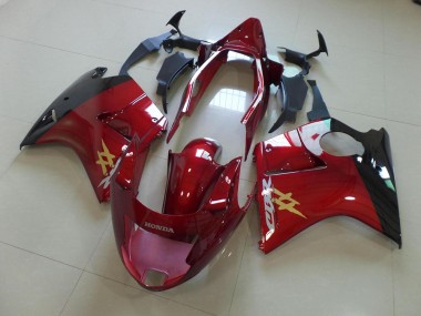 Buy 1996-2007 Candy Red Black OEM Style Honda CBR1100XX Motorcycle Fairings UK