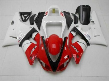 Buy 1998-1999 Red White Yamaha YZF R1 Motorcycle Replacement Fairings UK