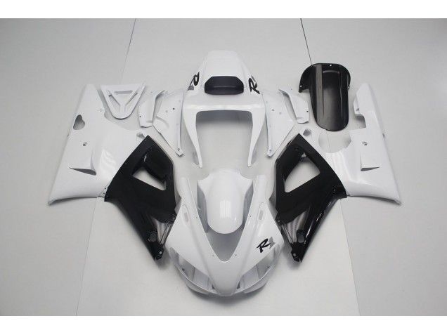 Buy 1998-1999 Pearl White Black Yamaha YZF R1 Bike Fairings UK