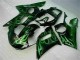 Buy 1998-2002 Green Black Yamaha YZF R6 Motor Bike Fairings UK