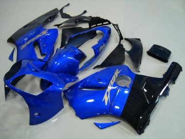 Buy 2000-2001 Blue Black Kawasaki ZX12R Bike Fairing Kit UK