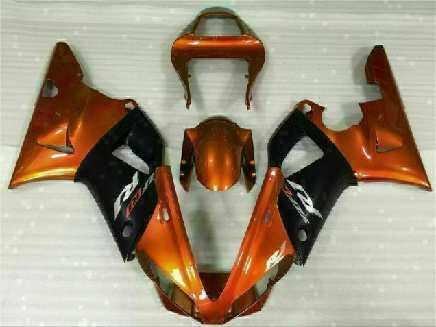 Buy 2000-2001 Orange Yamaha YZF R1 Motorbike Fairings UK