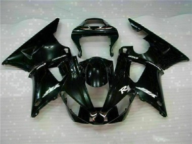 Buy 2000-2001 Black Yamaha YZF R1 Motorcycle Fairing Kit UK