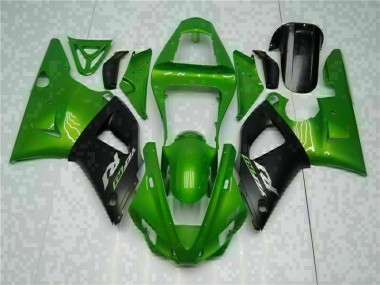 Buy 2000-2001 Green Yamaha YZF R1 Motorcyle Fairings UK