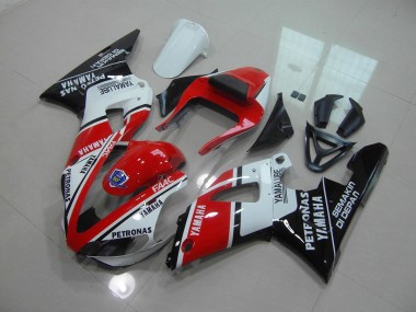 Buy 2000-2001 Red Glossy Black Yamaha YZF R1 Replacement Motorcycle Fairings UK