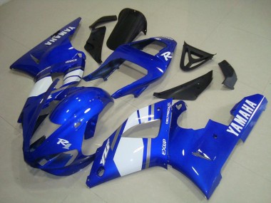 Buy 2000-2001 Blue White Yamaha YZF R1 Motorcycle Fairings & Bodywork UK