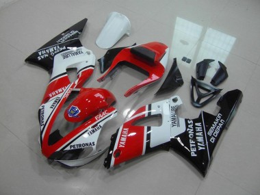 Buy 2000-2001 Red White Yamalube Yamaha YZF R1 Motorcycle Fairing UK