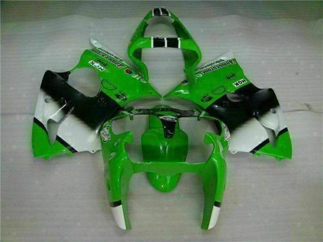 Buy 2000-2002 Green Black Kawasaki ZX6R Motorbike Fairing UK