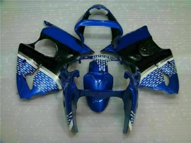 Buy 2000-2002 Blue Kawasaki ZX6R Motorcylce Fairings UK