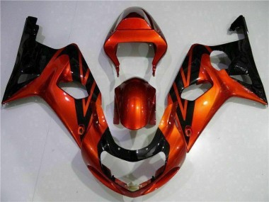 Buy 2000-2002 Orange Black Suzuki GSXR 1000 Bike Fairing UK