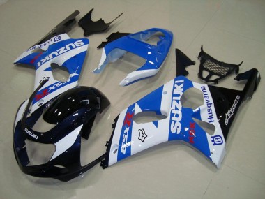 Buy 2000-2002 Blakc Blue White Suzuki GSXR 1000 Motorcycle Replacement Fairings UK