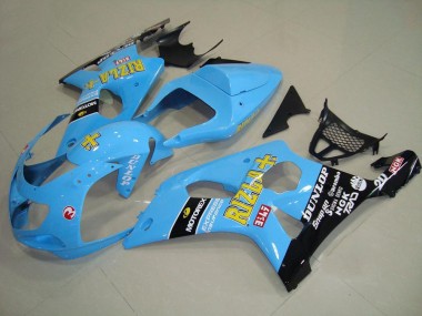 Buy 2000-2002 Light Blue Black Suzuki GSXR 1000 Motor Fairings UK