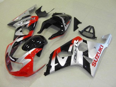 Buy 2000-2002 Red Silver Suzuki GSXR 1000 Motorcycle Fairings UK