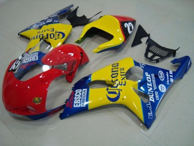 Buy 2000-2002 Red Yellow Blue Corona Race Suzuki GSXR 1000 Motorbike Fairings UK