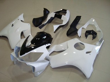 Buy 2001-2003 White with Black Stripe Honda CBR600 F4i Motorcycle Fairing Kits UK