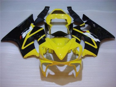 Buy 2001-2003 Yellow Black Honda CBR600 F4i Motorbike Fairing Kits UK