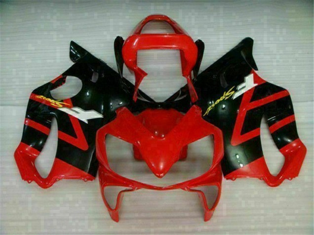 Buy 2001-2003 Red Black Honda CBR600 F4i Motorcycle Fairings Kits UK