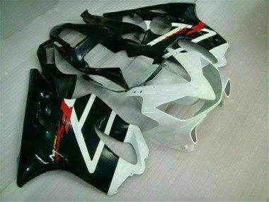 Buy 2001-2003 White Black Honda CBR600 F4i Motorcycle Fairing Kits UK