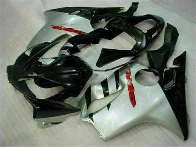 Buy 2001-2003 Black Silver Honda CBR600 F4i Bike Fairing Kit UK