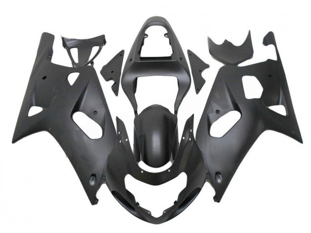 Buy 2001-2003 Matte Black Suzuki GSXR 600/750 Motorcycle Fairings Kit UK