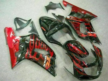 Buy 2001-2003 Red Black Suzuki GSXR 600/750 Motorcycle Fairing Kit UK