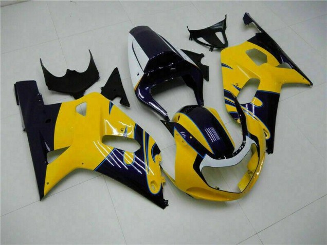 Buy 2001-2003 Yellow Suzuki GSXR 600/750 Bike Fairings UK