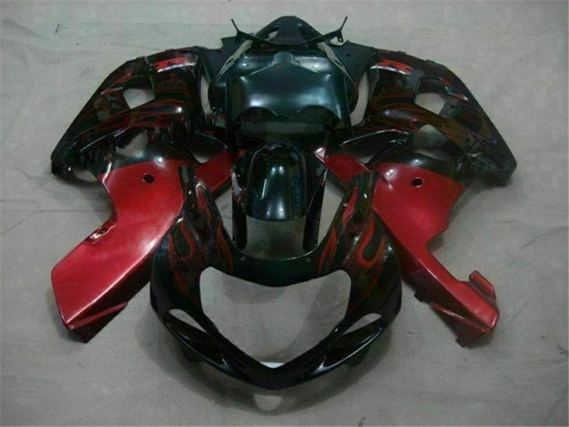 Buy 2001-2003 Black Red Suzuki GSXR 600/750 Motorbike Fairing UK