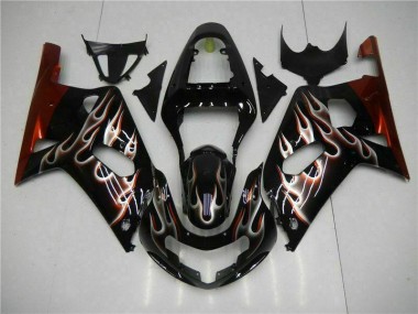 Buy 2001-2003 Black Suzuki GSXR 600/750 Motorcycle Bodywork UK