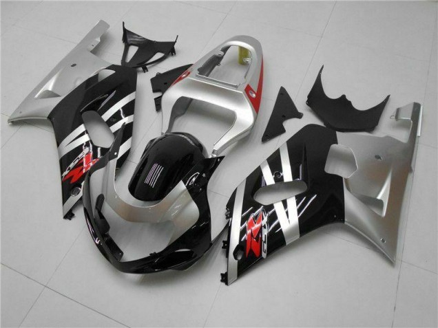 Buy 2001-2003 Silver Suzuki GSXR 600/750 Motorcycle Fairings Kits UK