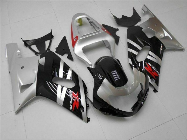 Buy 2001-2003 Silver Suzuki GSXR 600/750 Motorcycle Fairings Kits UK