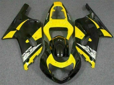 Buy 2001-2003 Yellow Black Suzuki GSXR 600/750 Motorcycle Replacement Fairings UK