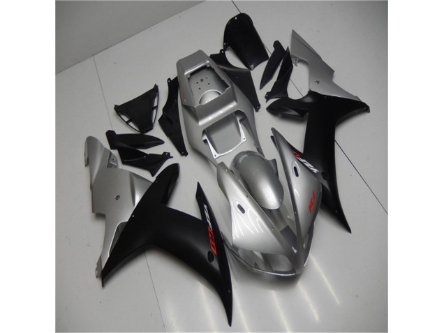 Buy 2002-2003 Silver Black Yamaha YZF R1 Motorbike Fairings UK