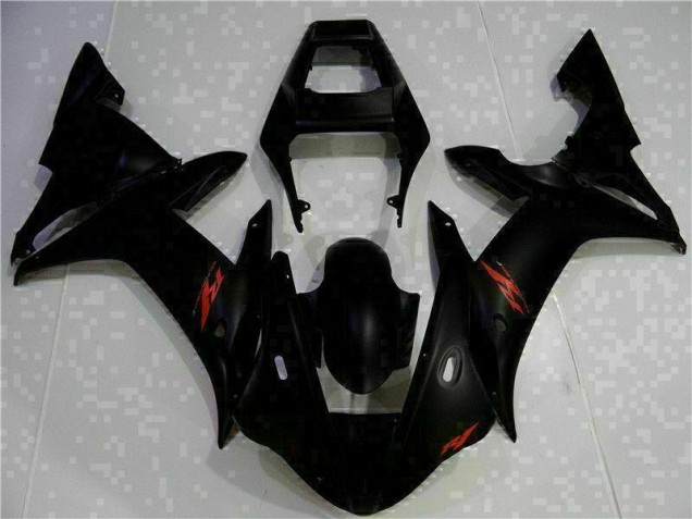 Buy 2002-2003 Black Yamaha YZF R1 Motorcycle Fairing Kit UK