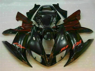 Buy 2002-2003 Black Yamaha YZF R1 Bike Fairings UK