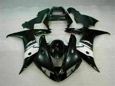 Buy 2002-2003 Black Yamaha YZF R1 Motorcycle Fairings Kit UK