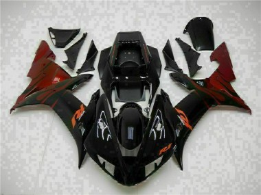 Buy 2002-2003 Black Yamaha YZF R1 Motorcylce Fairings UK