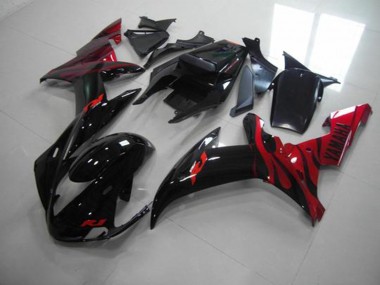 Buy 2002-2003 Black Flame Yamaha YZF R1 Motorcyle Fairings UK