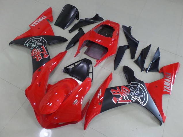 Buy 2002-2003 Matte Red Yamaha YZF R1 Motorcycle Fairing Kits UK