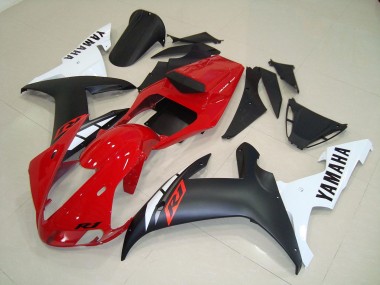 Buy 2002-2003 Matte Black Red Yamaha YZF R1 Motorbike Fairing UK