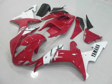 Buy 2002-2003 Red White Yamaha YZF R1 Bike Fairings UK