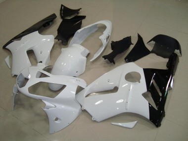 Buy 2002-2006 White Black Kawasaki ZX12R Motorcylce Fairings UK