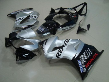 Buy 2002-2013 Silver Repsol Honda VFR800 Moto Fairings UK