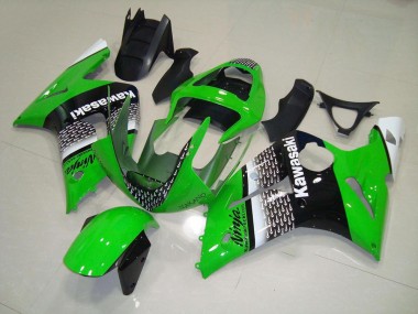 Buy 2003-2004 Green Nakano Kawasaki ZX6R Replacement Motorcycle Fairings UK