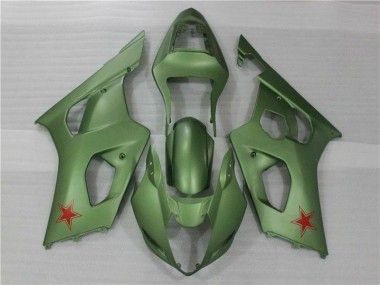 Buy 2003-2004 Green Suzuki GSXR 1000 Motorcycle Fairings UK