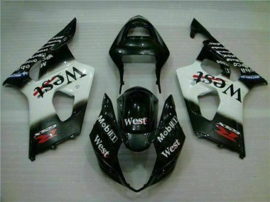 Buy 2003-2004 White Black Suzuki GSXR 1000 Motorbike Fairing UK